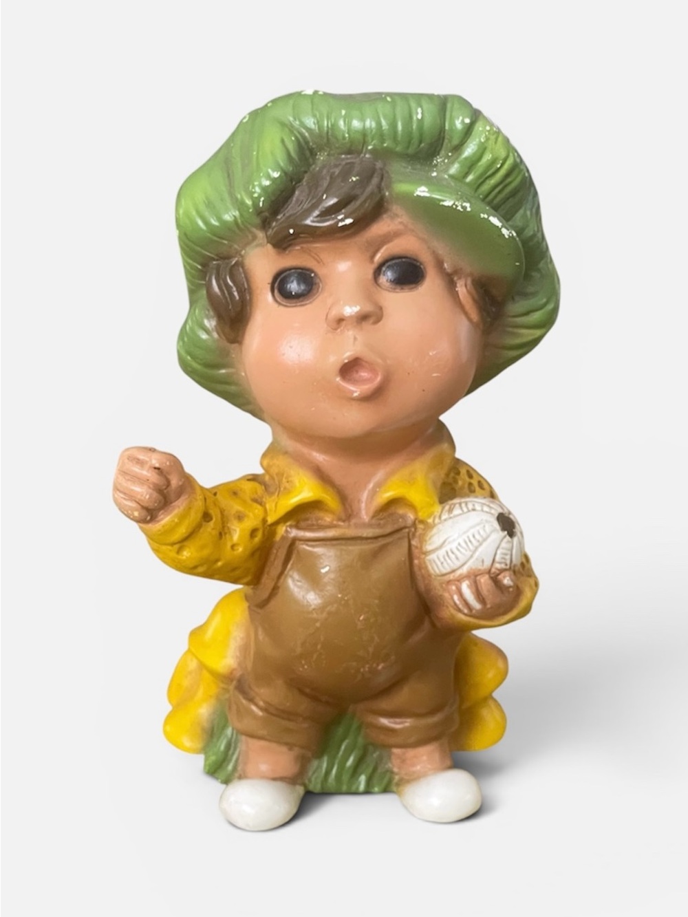 Vintage 1974 Universal Statuary Corp Whistling Boy Figurine Kendrick Chicago 612